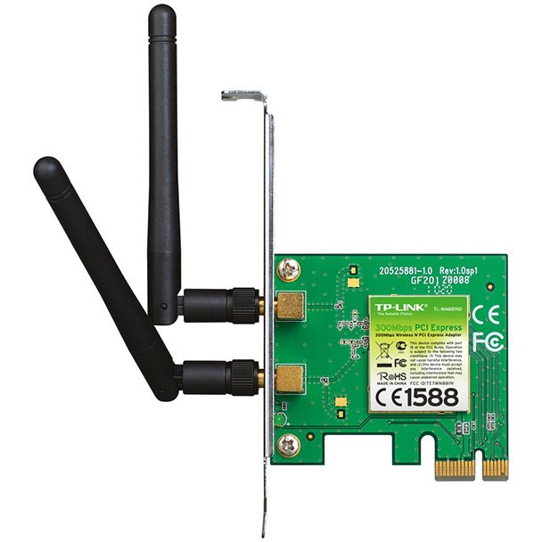 Tp link TL WN 881ND 300Mbps Wireless N PCI Express Adapter Tp link TL WN 881ND 300Mbps Wireless N PCI Express Adapter
